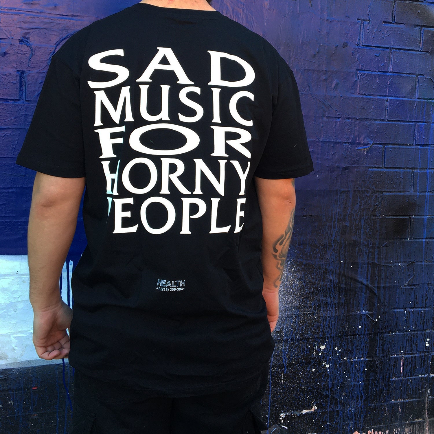 HEALTH - Bodyhammer Aus T-Shirt (Black)