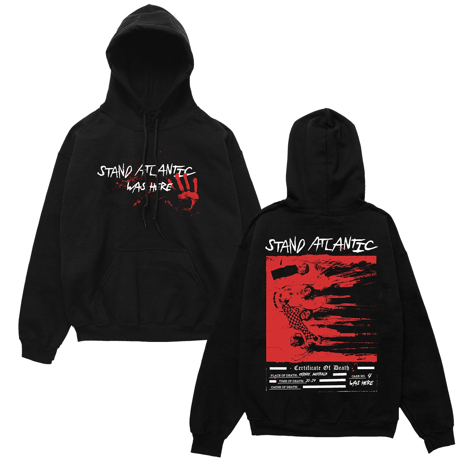 Stand Atlantic - Was Here Hoodie (Black)