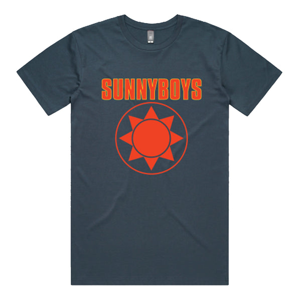 Sunnyboys - Sun Logo T-Shirt (Petrol Blue)