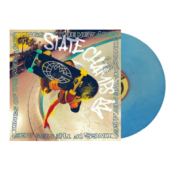 State Champs - Kings of the New Age 12" Vinyl (Sea Blue) - Signed
