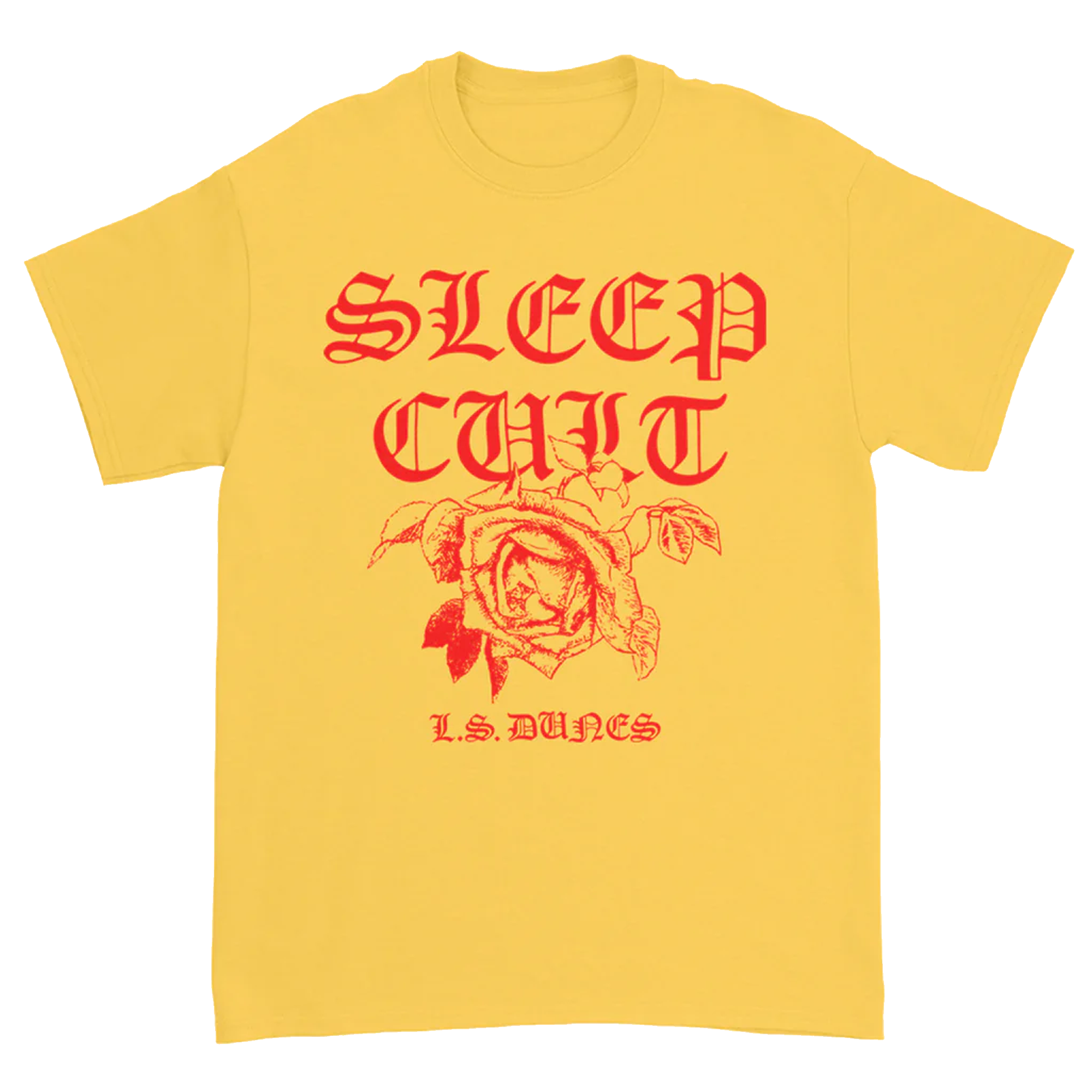 L.S Dunes - Sleep Cult T-Shirt (Gold)