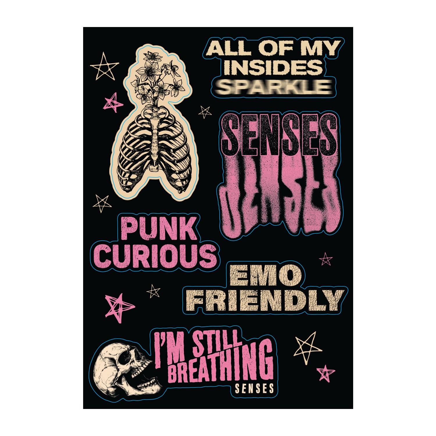 Senses - Senses Sticker Sheet