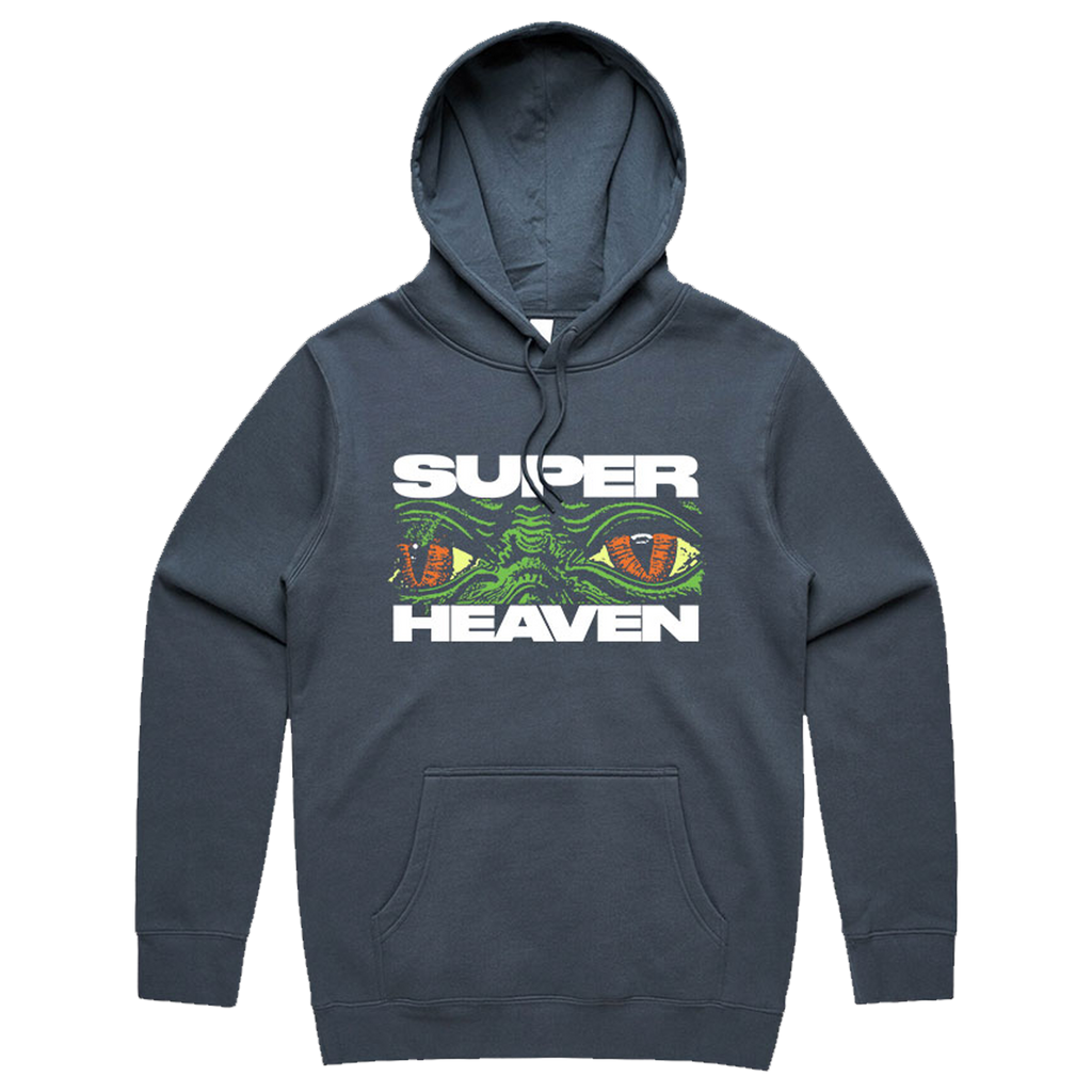 Superheaven - Reptile Hoodie (Petrol Blue)