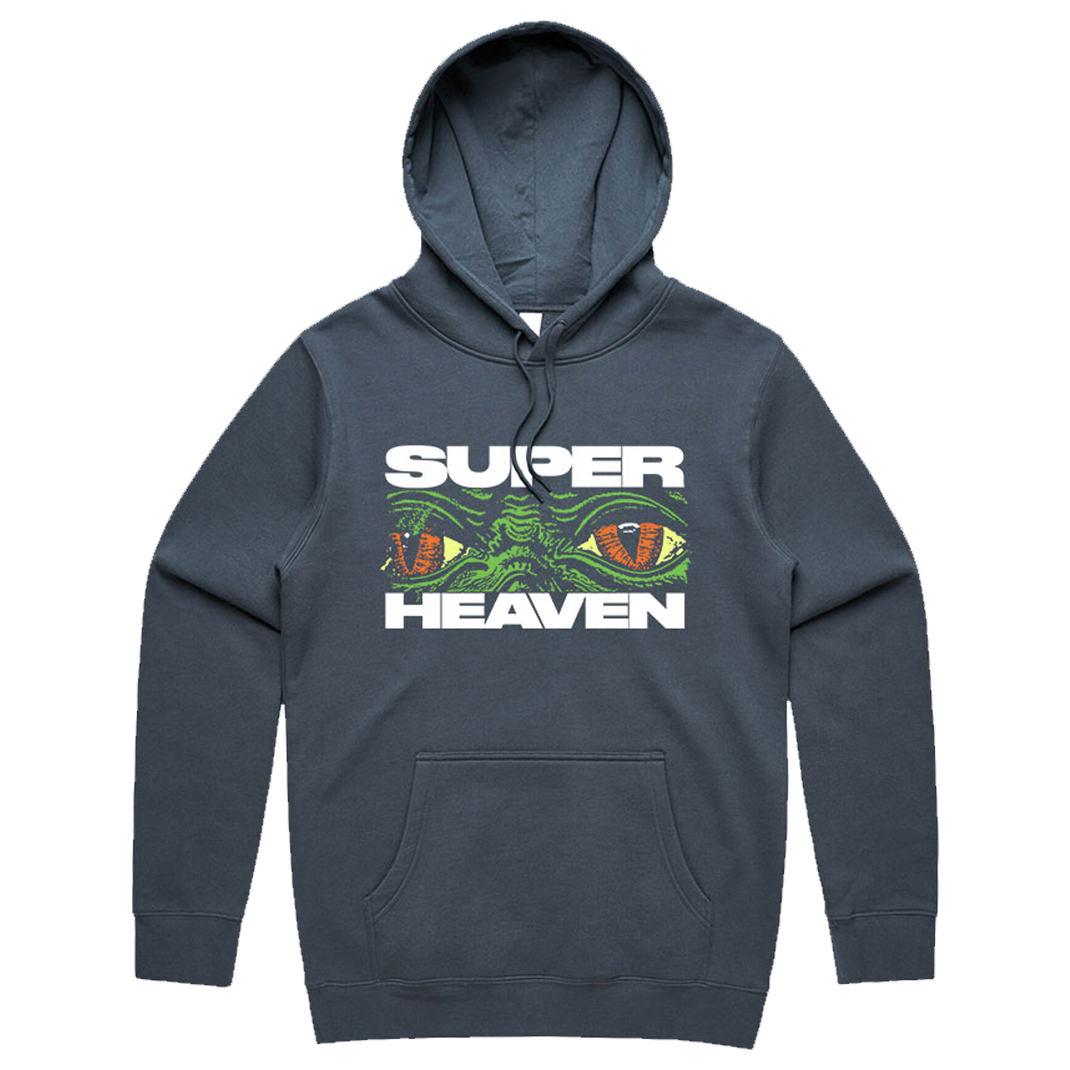 Superheaven - Reptile Hoodie (Petrol Blue)