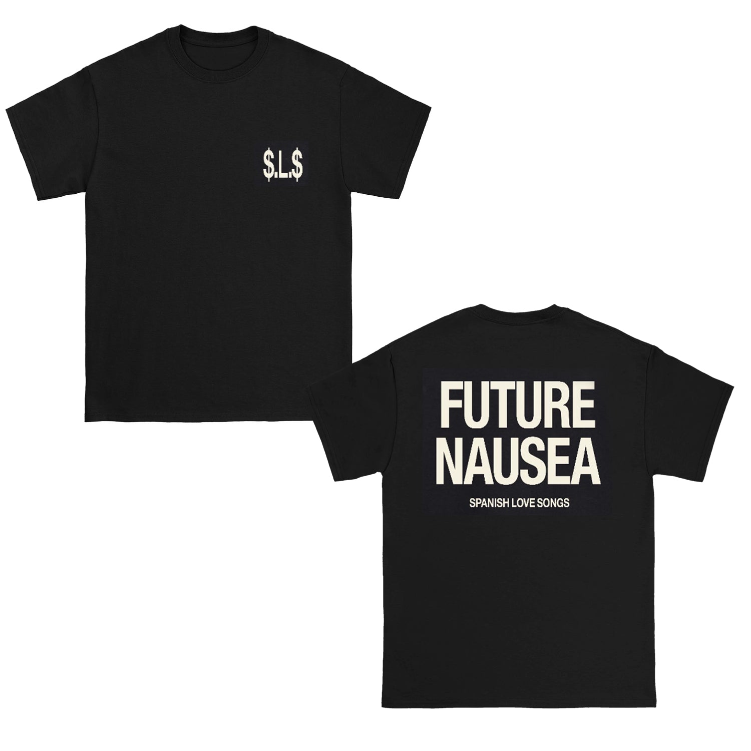 Spanish Love Songs - Future Nausea T-Shirt (Black)