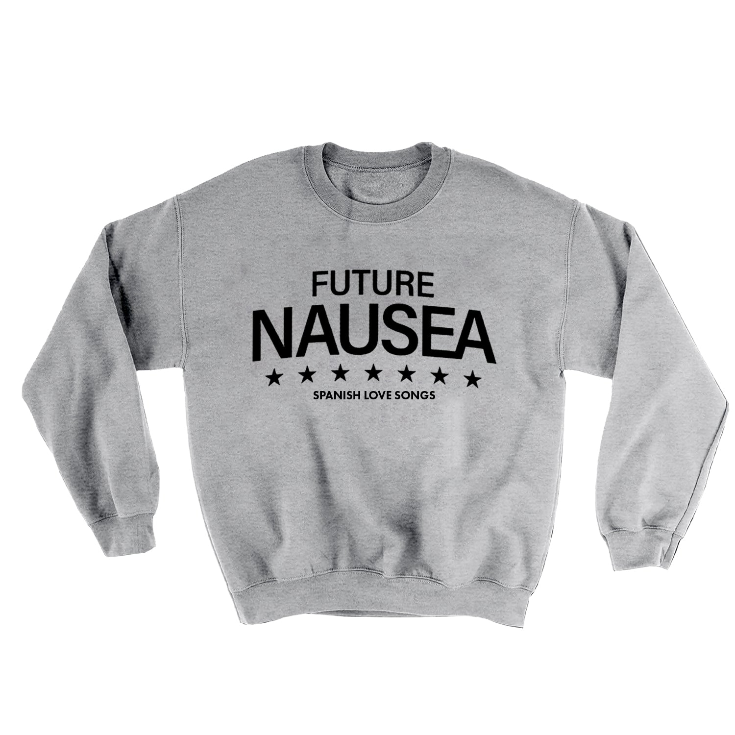 Spanish Love Songs - Future Nausea Crewneck (Grey)