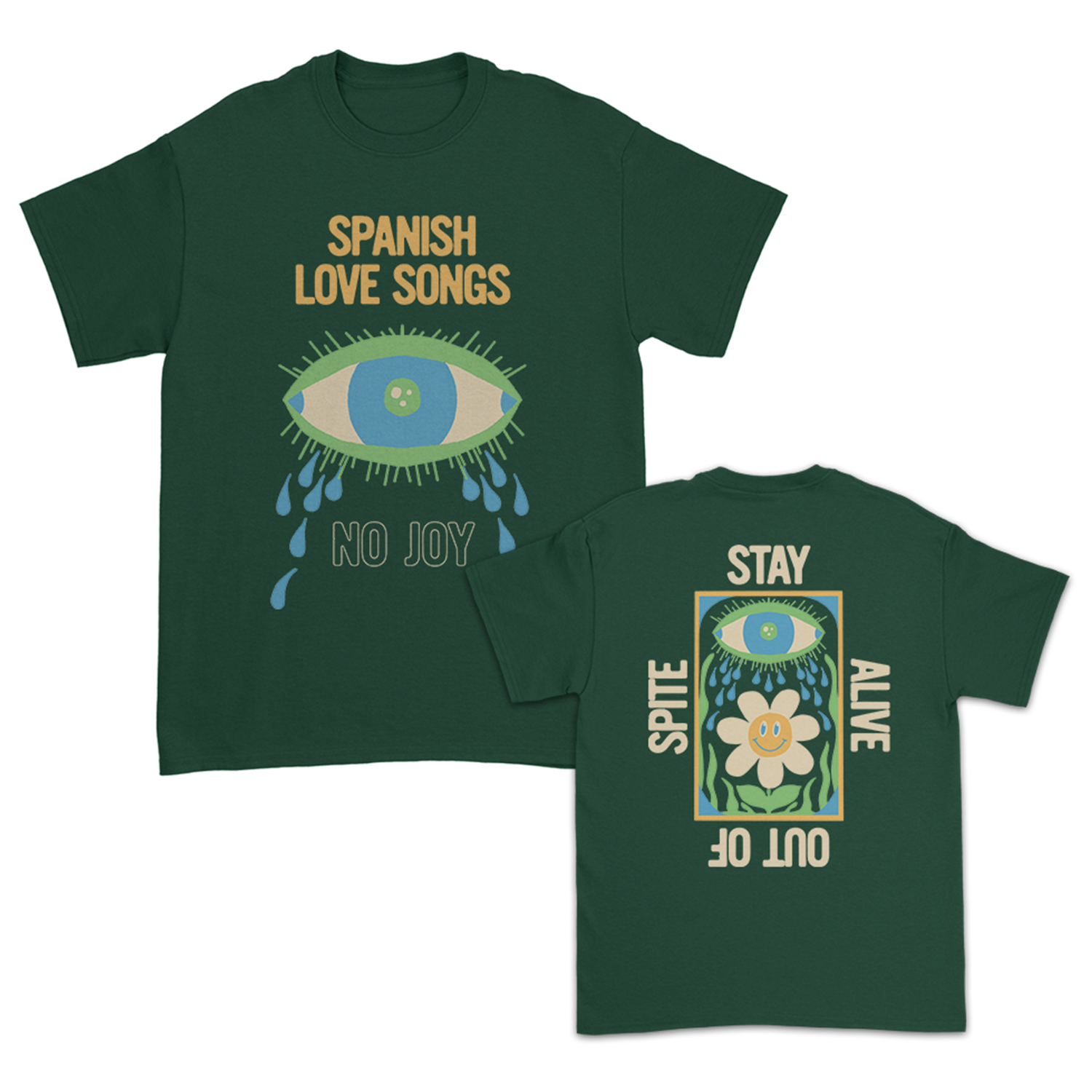 Spanish Love Songs - Spite Tee (Forest Green)