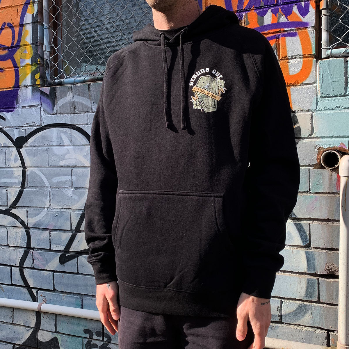 Strung Out - Vampire Hoodie (Black)