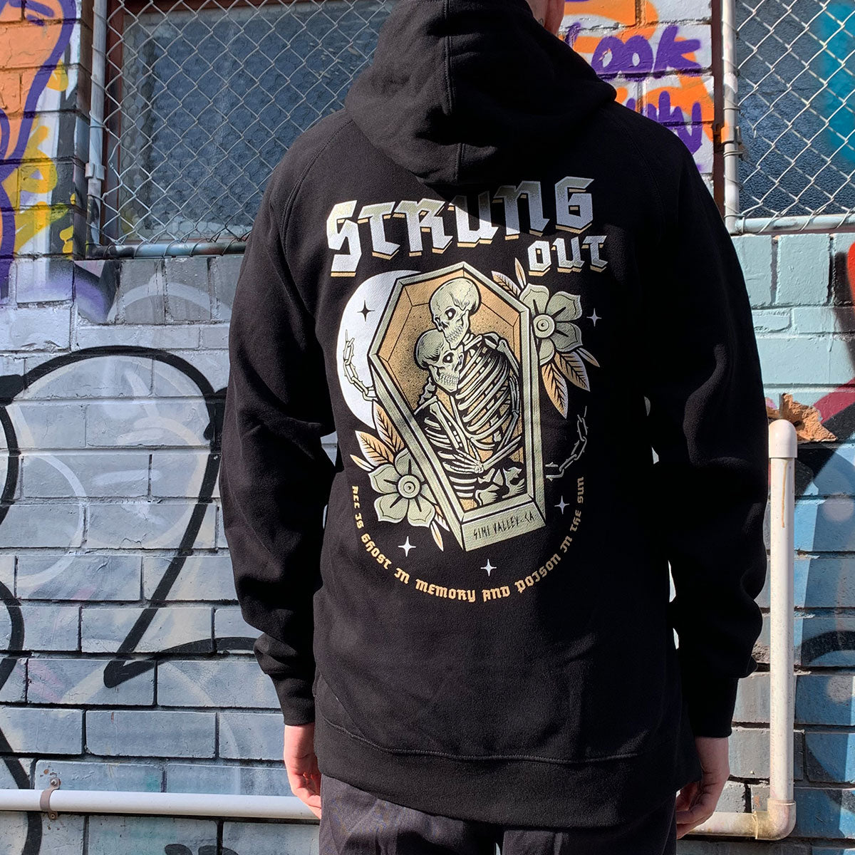 Strung Out - Vampire Hoodie (Black)