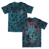 The Ghost Inside - Survive Tie Dye T-Shirt (Black/Blue)