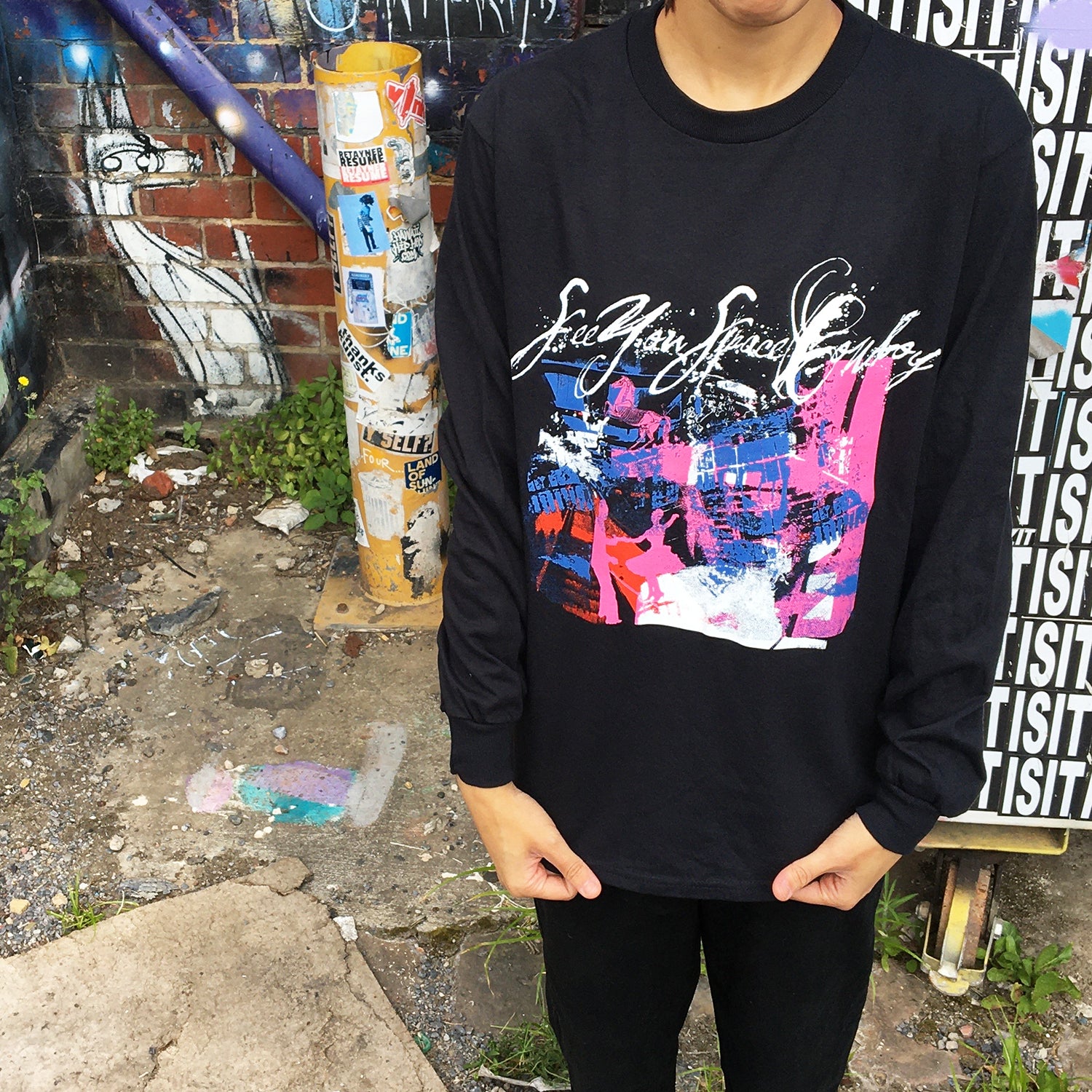 seeyouspacecowboy - Dancefloor Longsleeve (Black)