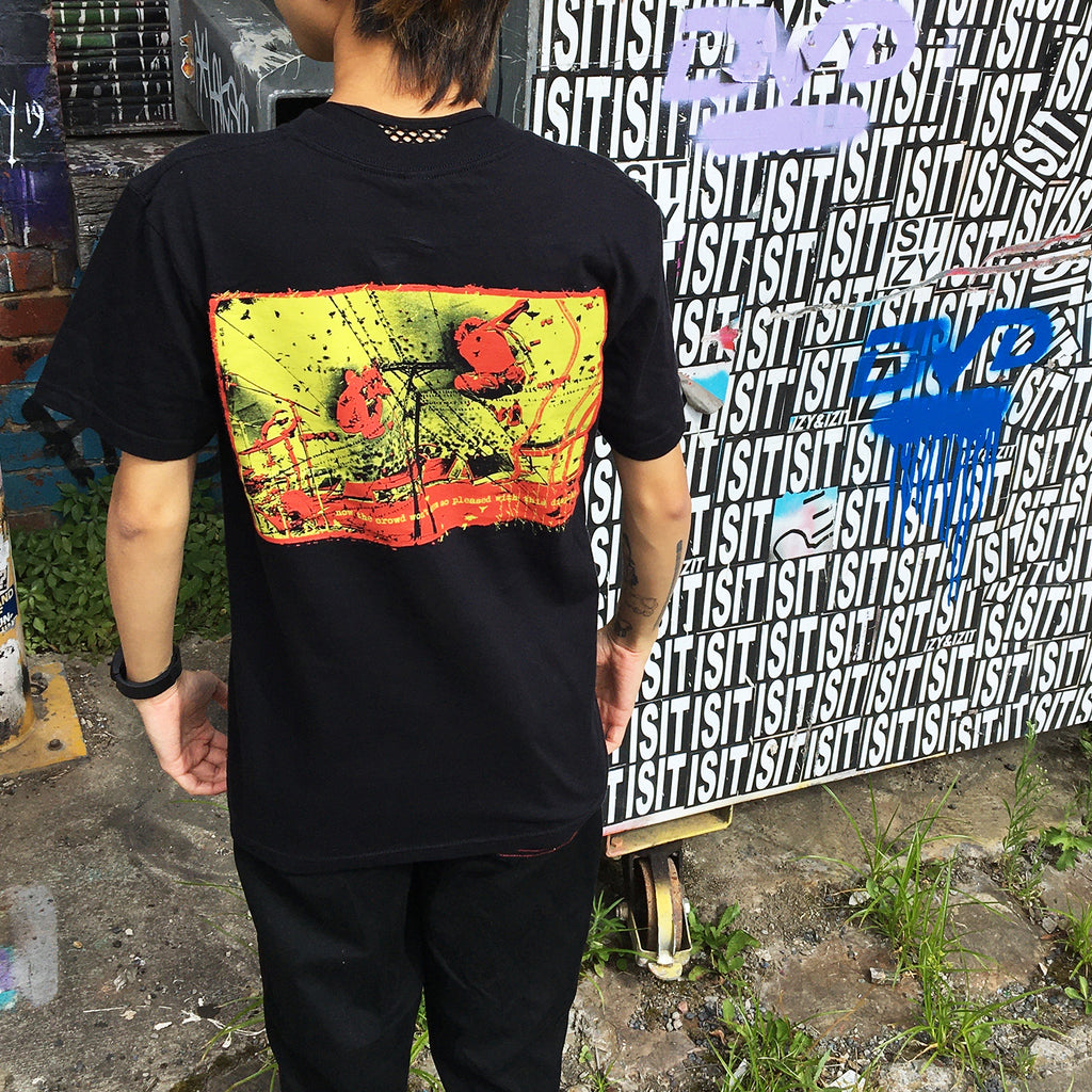 seeyouspacecowboy - Pole Wires T-shirt (Black)