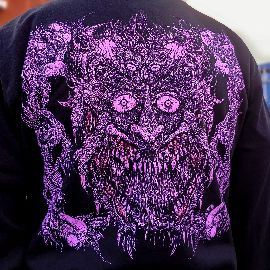 Sanguisugabogg - Purple Demon Longsleeve (Black)