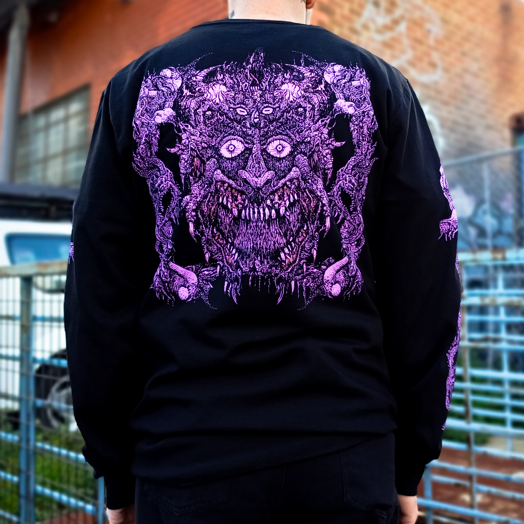 Sanguisugabogg - Purple Demon Longsleeve (Black)