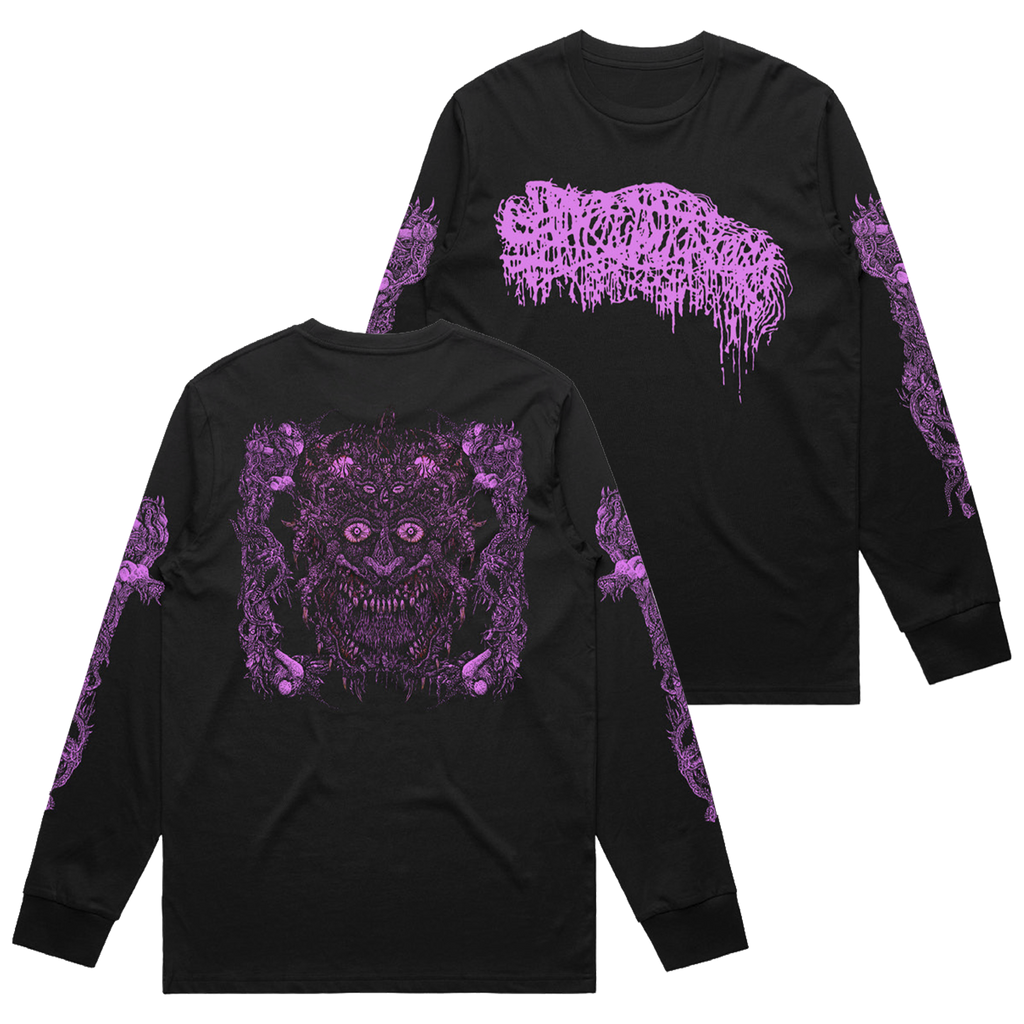Sanguisugabogg - Purple Demon Longsleeve (Black)