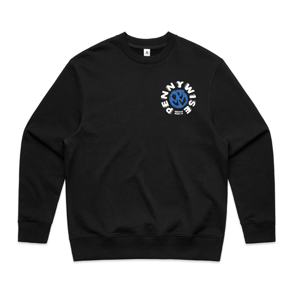 Pennywise - Skate Wheel Crewneck (Black)