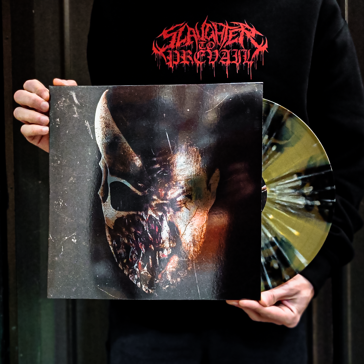 Slaughter To Prevail - GRIZZLY LP (Gold + Black Ice Cornetto w/ Bone Splatter Vinyl) - AUS Exclusive