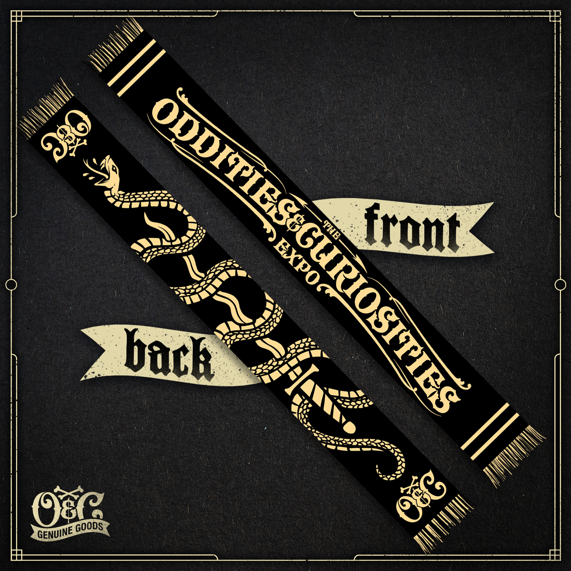 The Oddities & Curiosities Expo - Snake Scarf