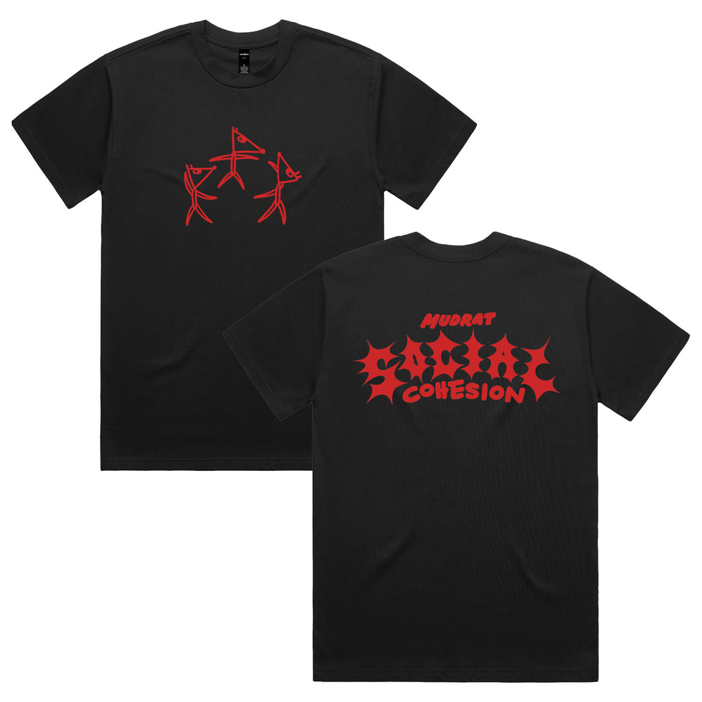 MUDRAT - Social Cohesion T-shirt (Black)
