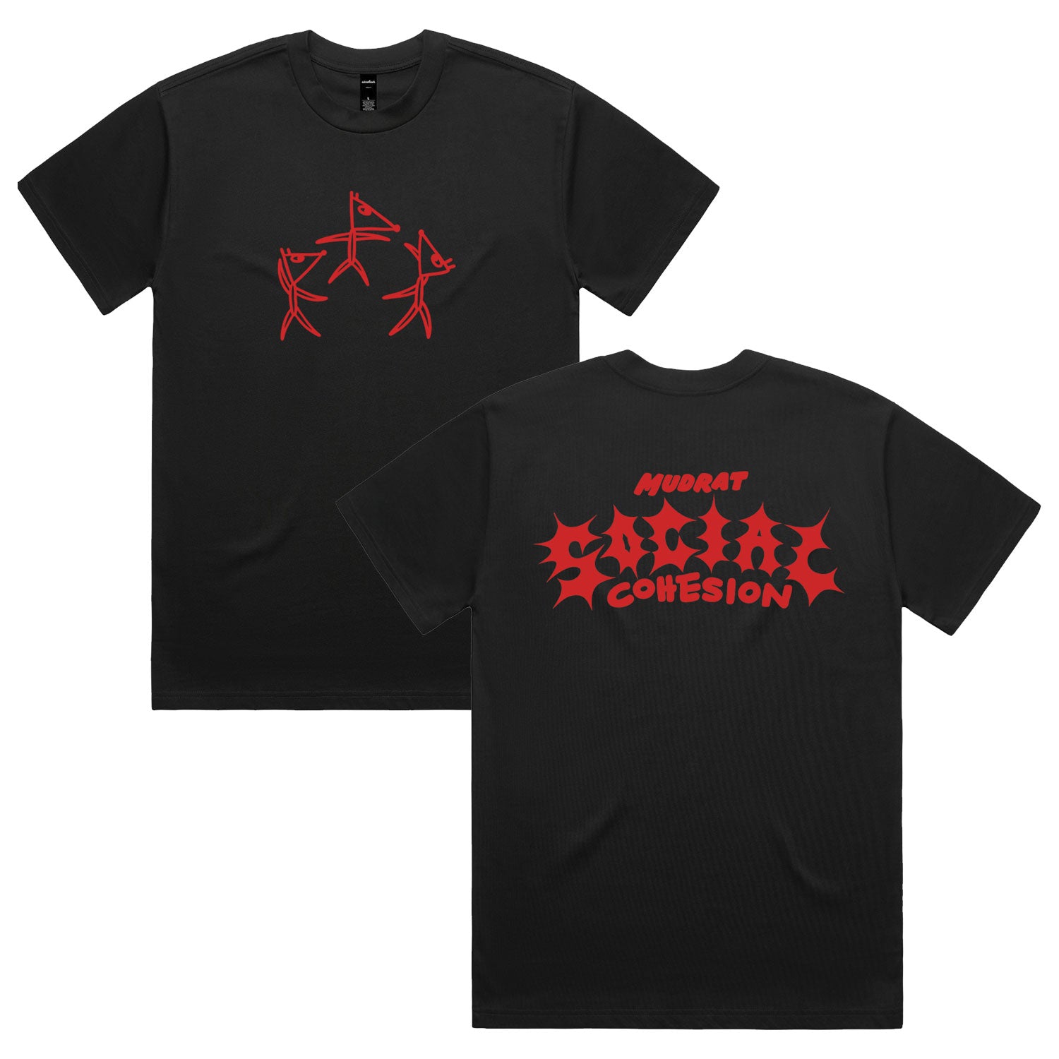 MUDRAT - Social Cohesion T-shirt (Black)