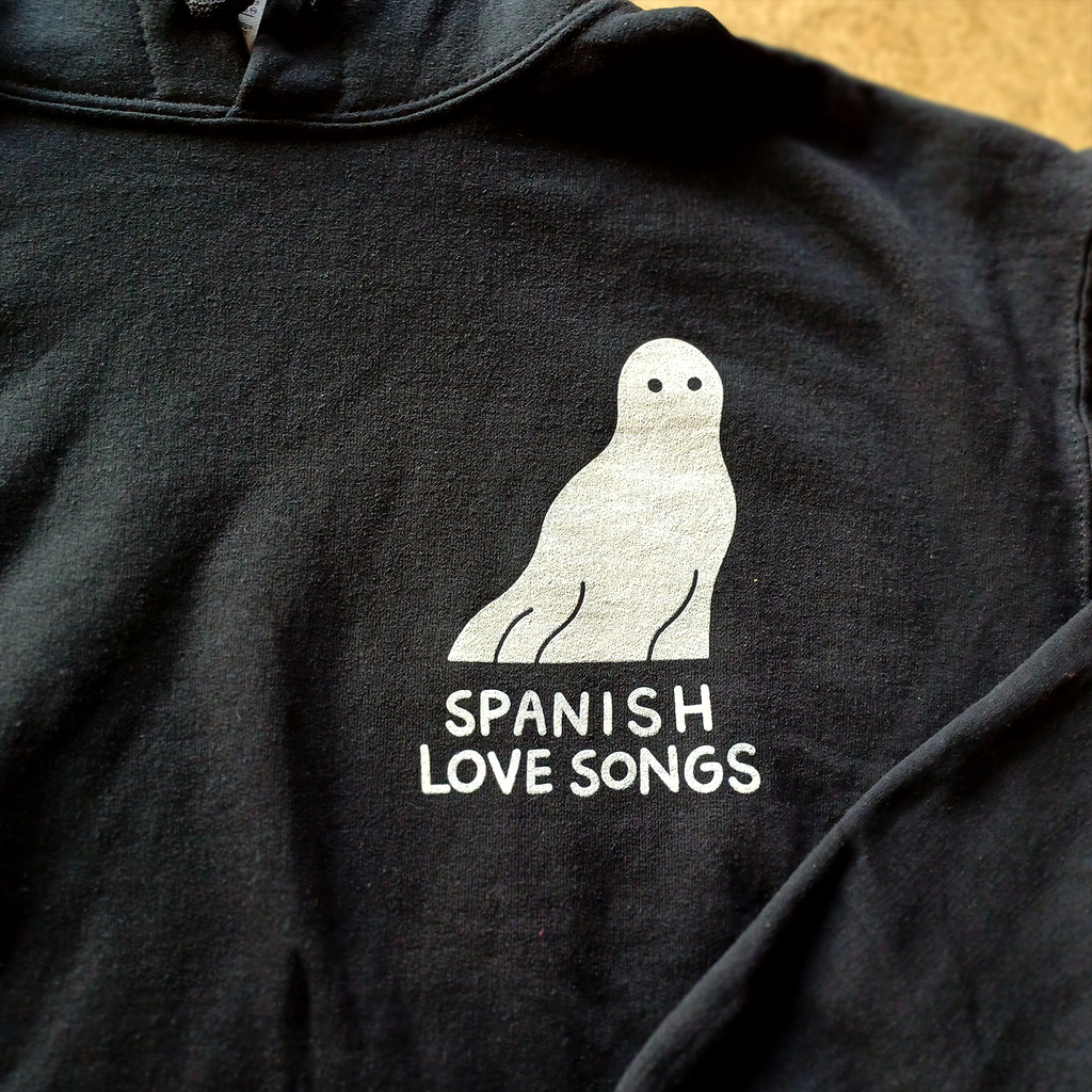 Spanish Love Songs - Ghost Hoodie (Black)