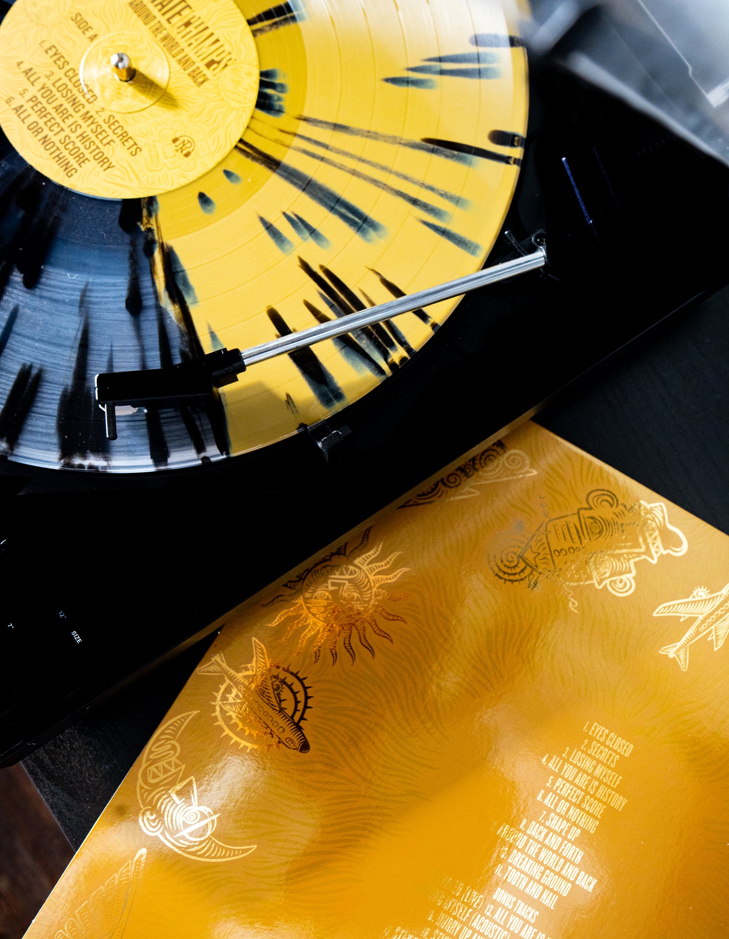State Champs - Around The World And Back (10 Year Deluxe Edition) 2LP (Orange, Yellow and Black Ice with Glitter Vinyl)