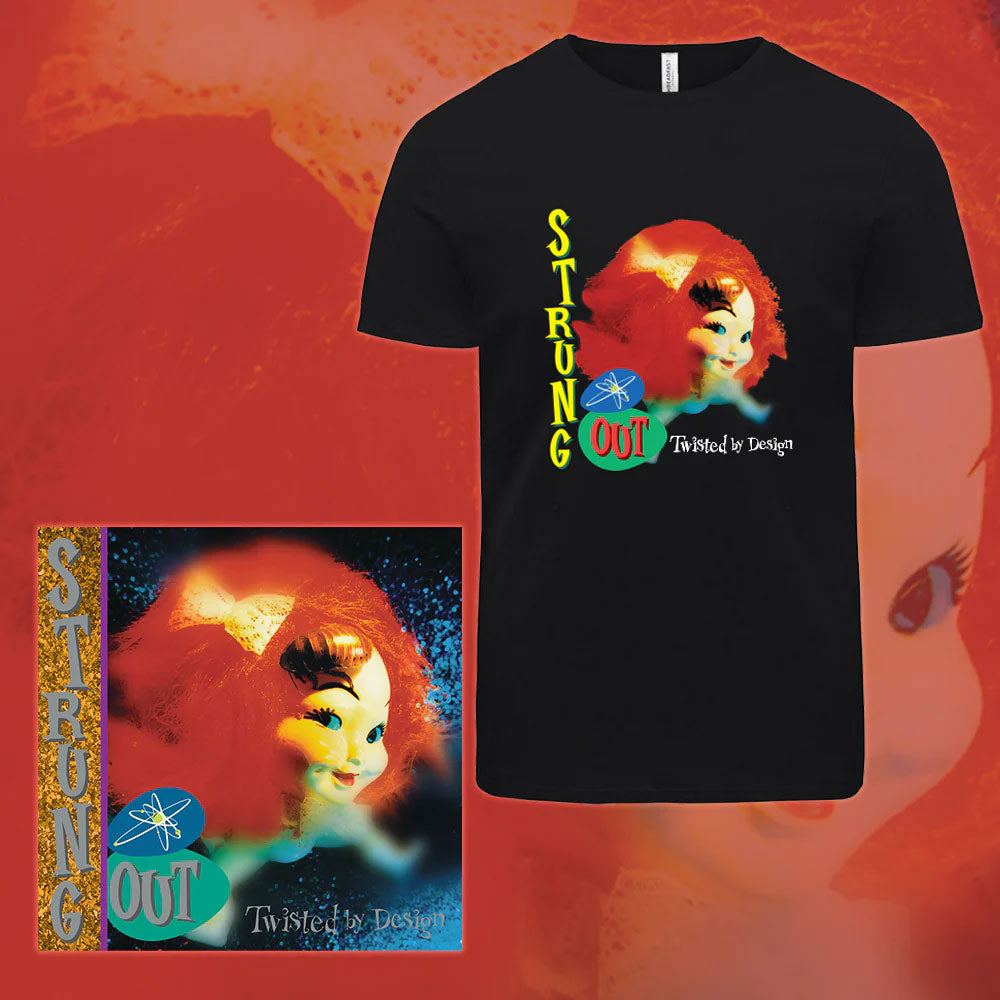 Strung Out - Twisted By Design COLOUR VINYL 25th Anniversary Edition  + Twisted By Design T-shirt (Black)