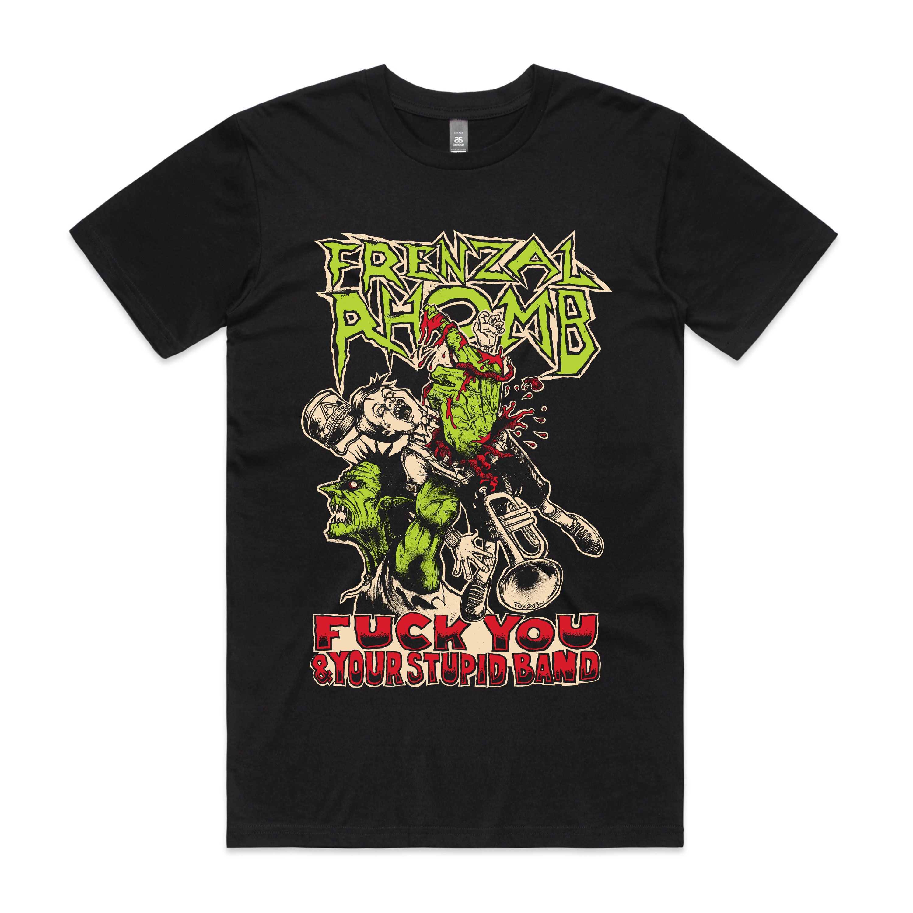 Frenzal Rhomb - Stupid Band Tee (Black)