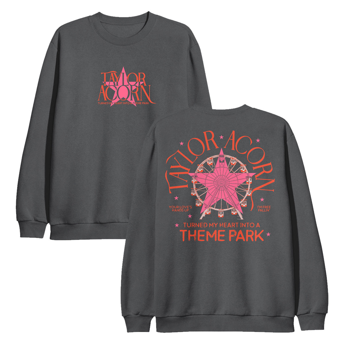 Taylor Acorn - Theme Park Crewneck (Pepper)