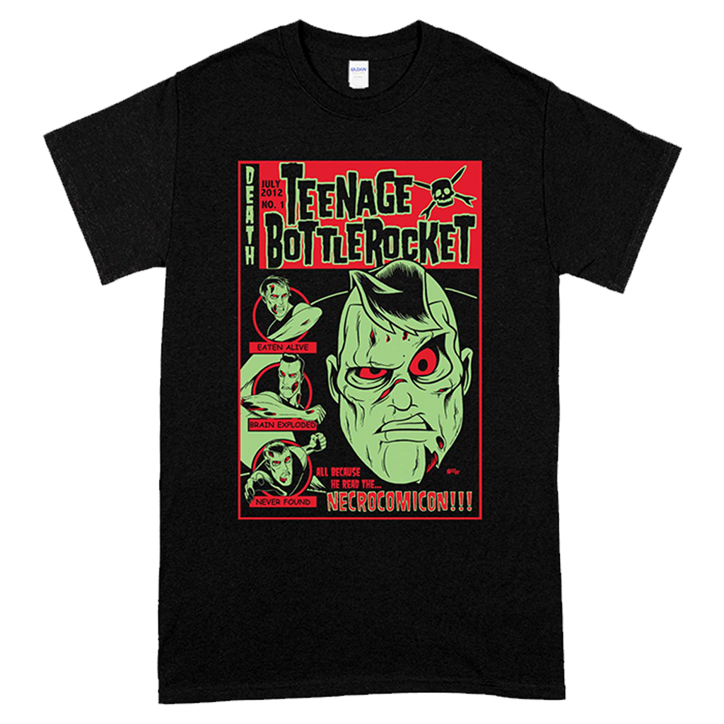 Teenage Bottlerocket - Necrocomicon T-Shirt (Black)