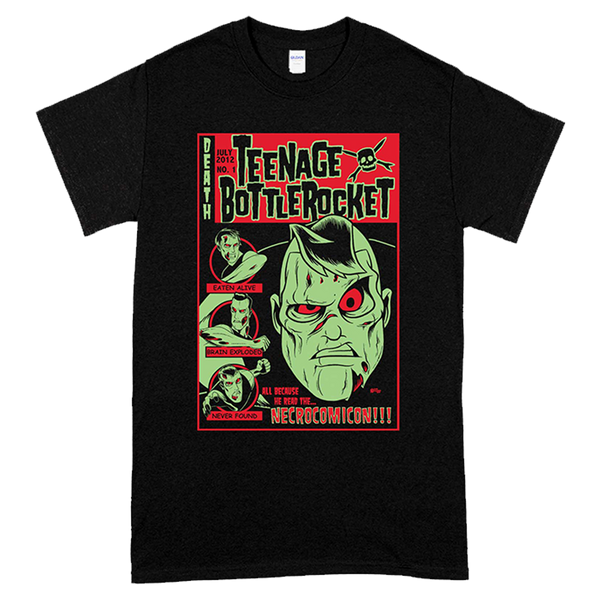 Teenage Bottlerocket - Necrocomicon T-Shirt (Black)