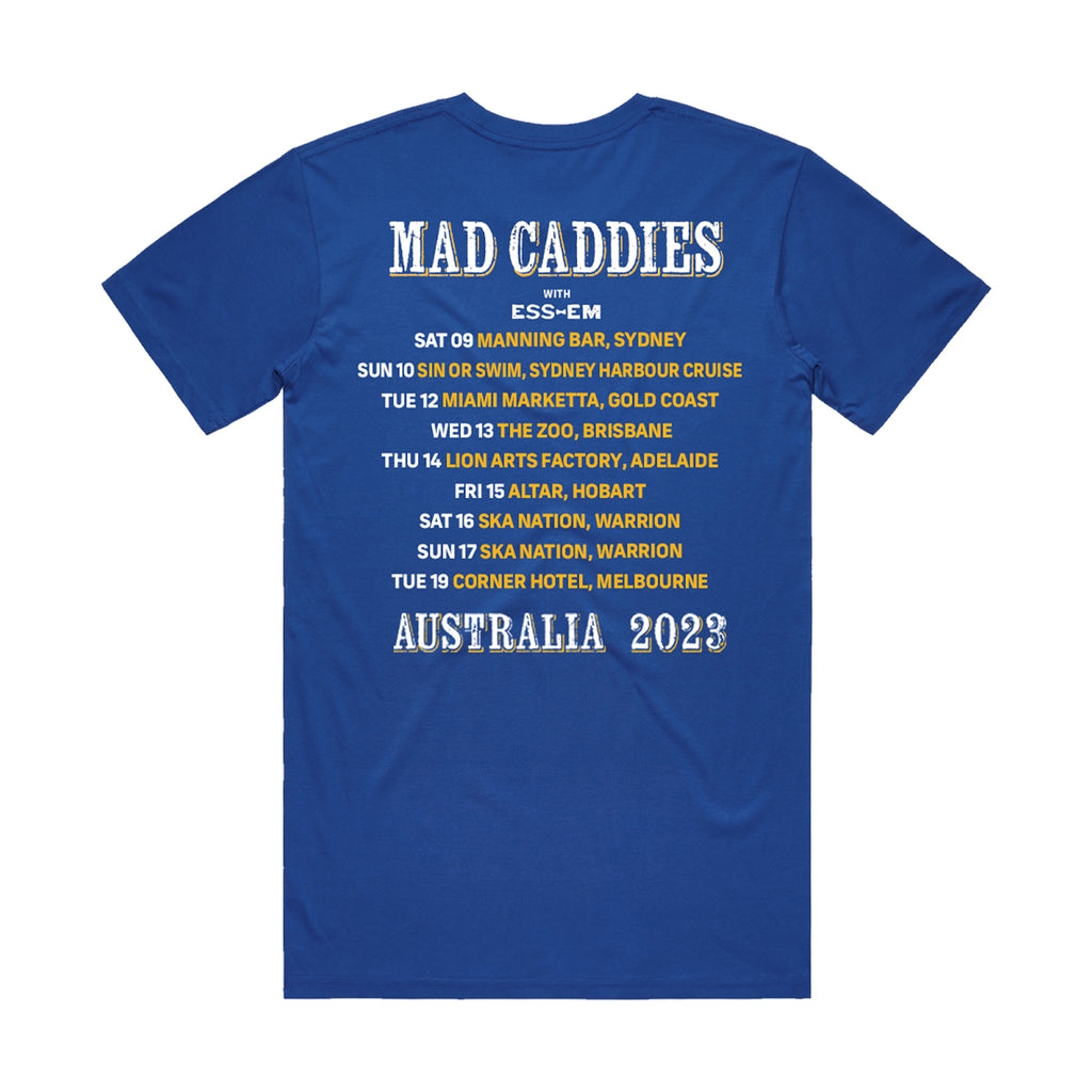 Mad Caddies - 2023 Tour Tee (Royal Blue)