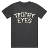 Trophy Eyes - Tape Logo T-Shirt (Faded Black)