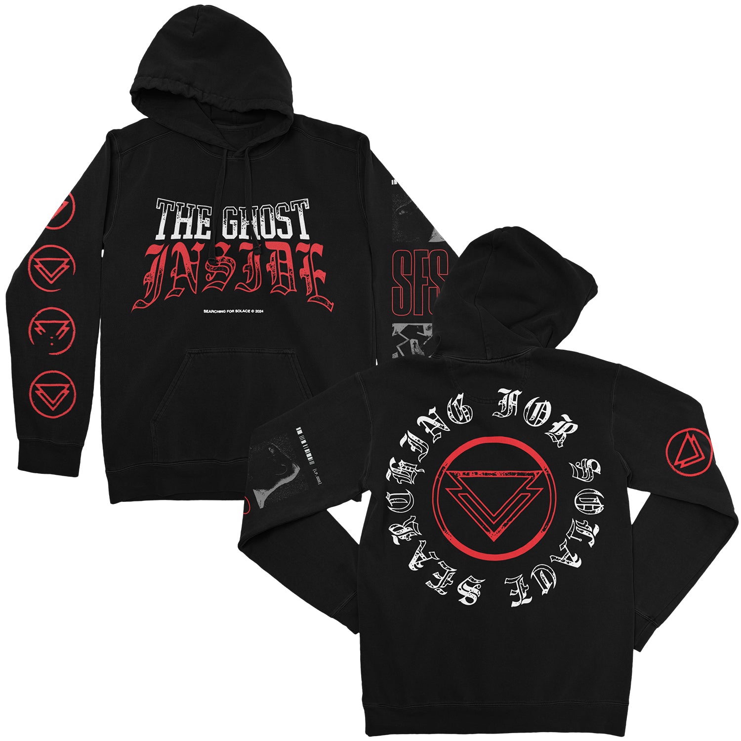 The Ghost Inside - Spiral Hoodie (Black)