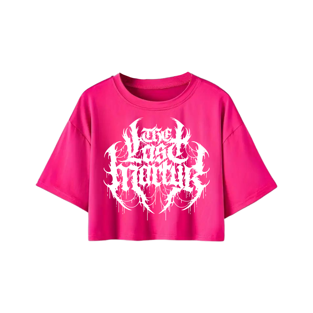 The Last Martyr - Death Pink Crop T-Shirt (Pink)