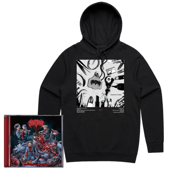 To The Grave - Everyone's A Murderer CD + Hoodie Bundle