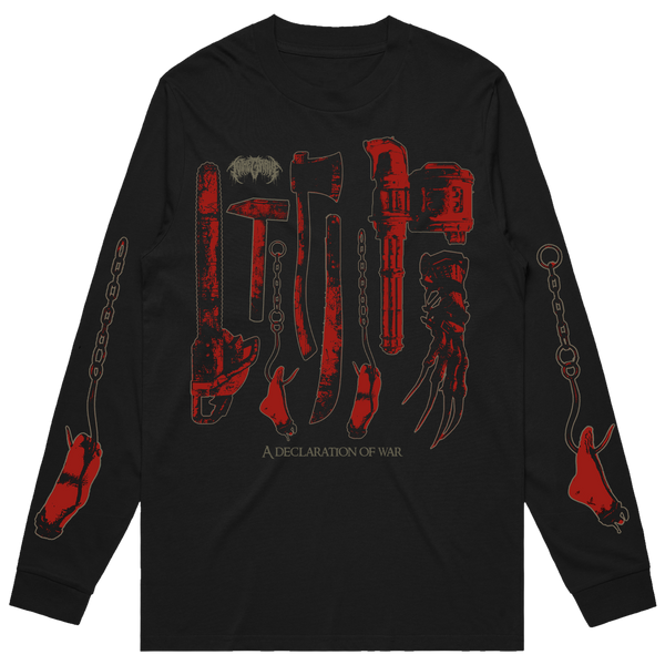 To The Grave - A Declaration Of War Longsleeve (Black)