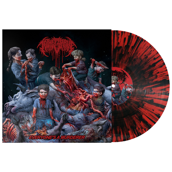 To The Grave - Everyone's A Murderer LP (Black Red Heavy Splatter Vinyl)