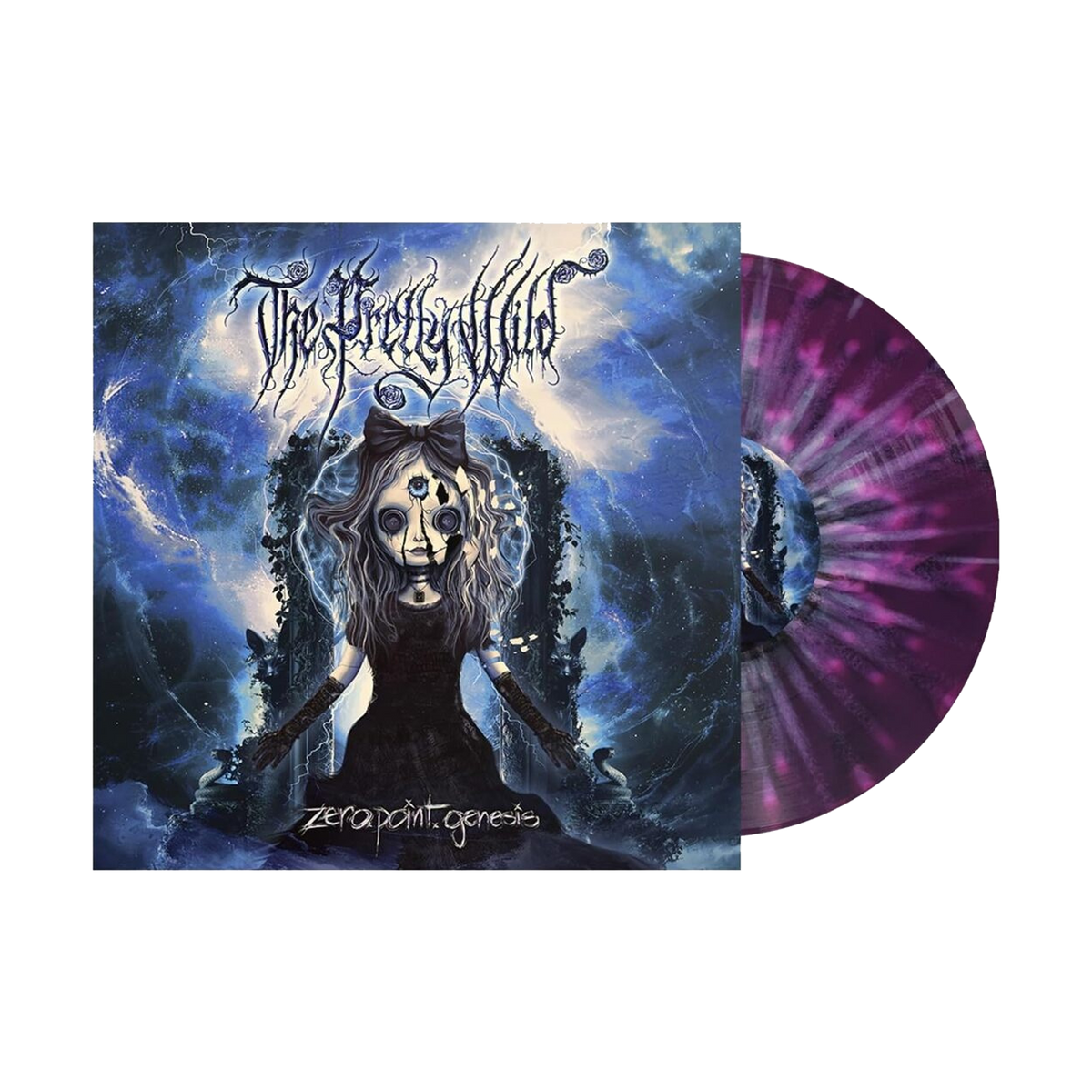 zero.point.genesis LP (Black in Purple w/ White Splatter Vinyl)