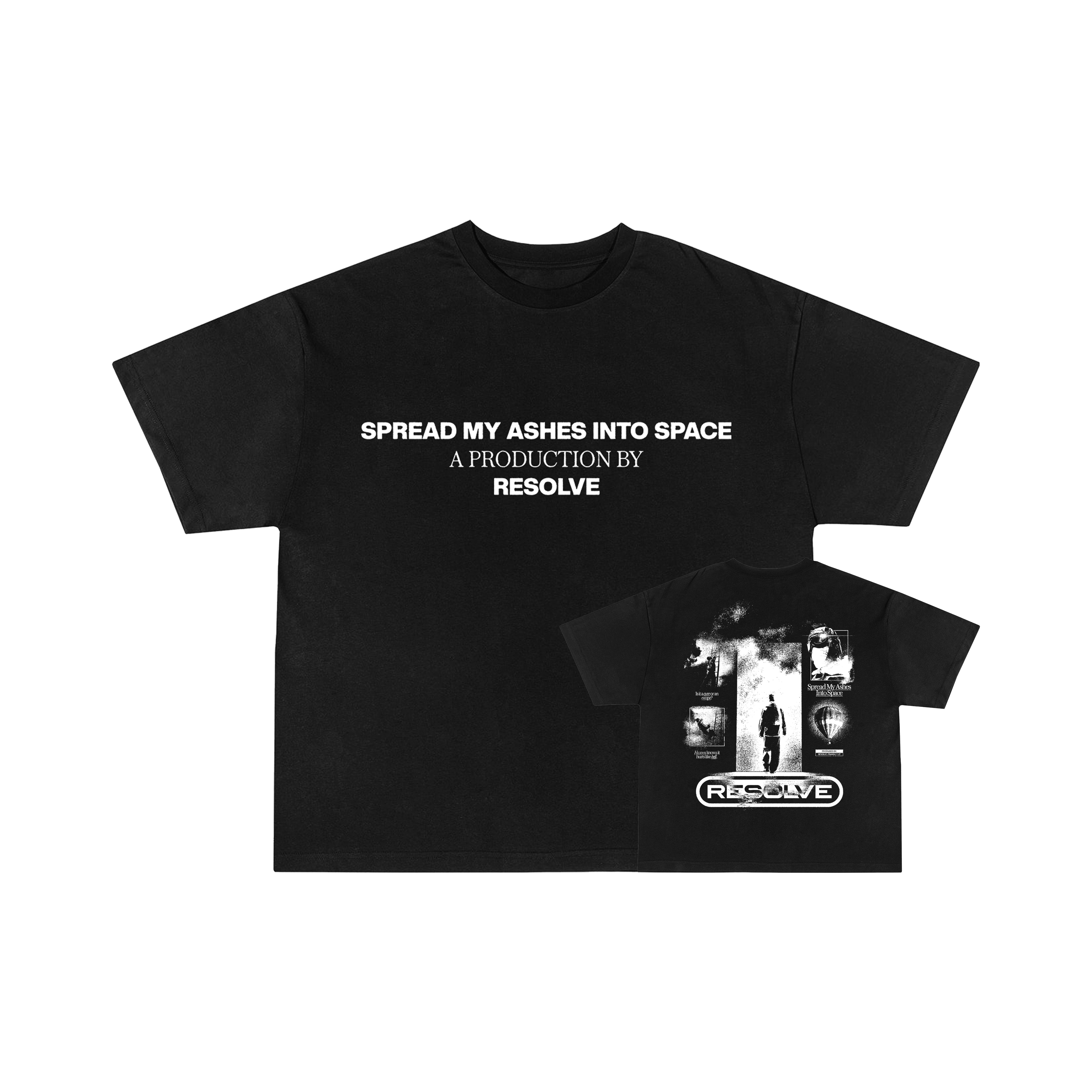 Resolve - Credits T-Shirt (Black)