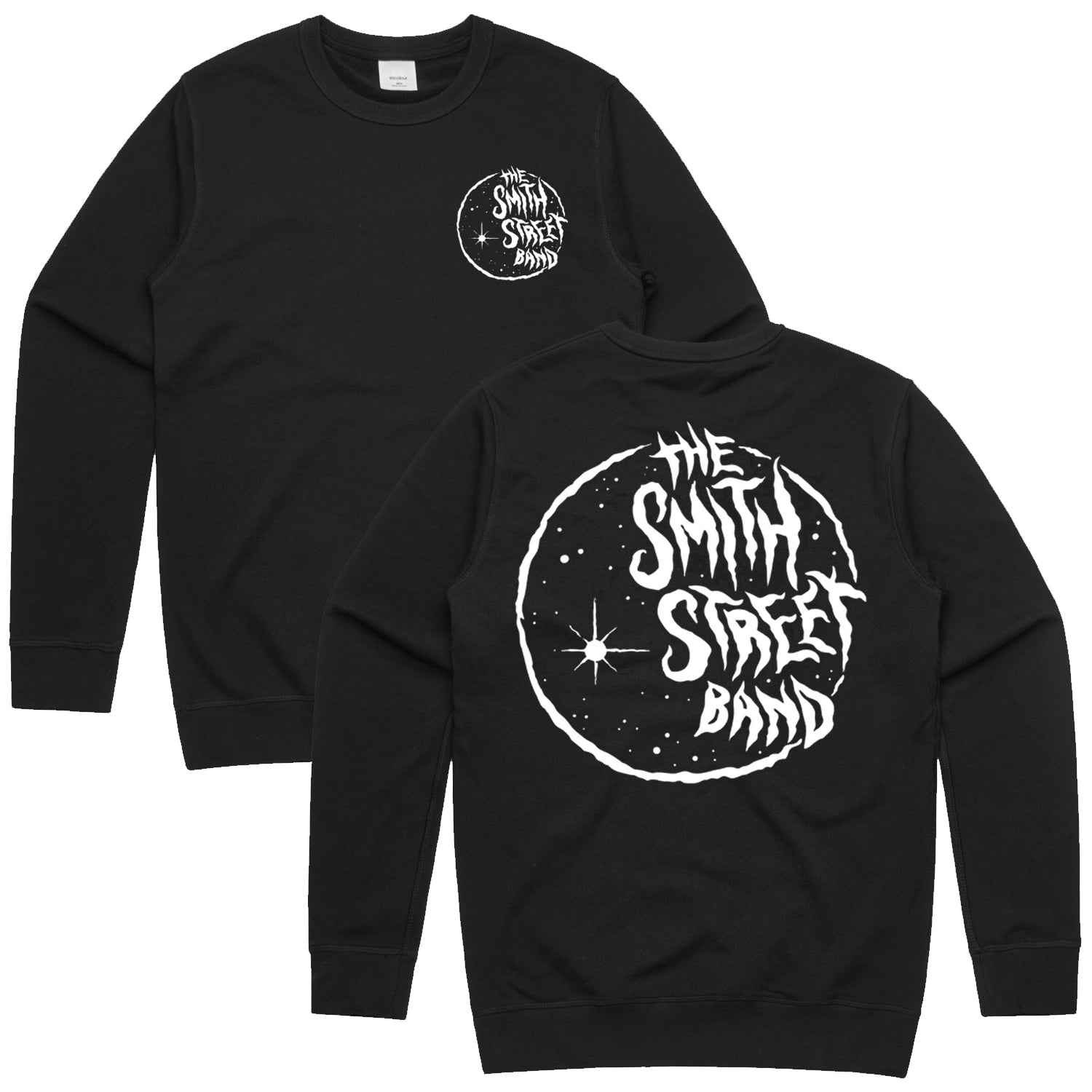 The Smith Street Band - Moon Crewneck (Black)