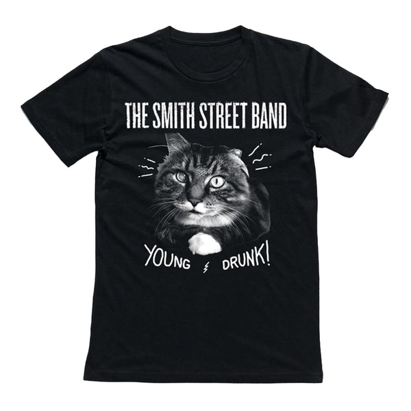 The Smith Street Band - Sinclair Young Drunk T-Shirt (Black)