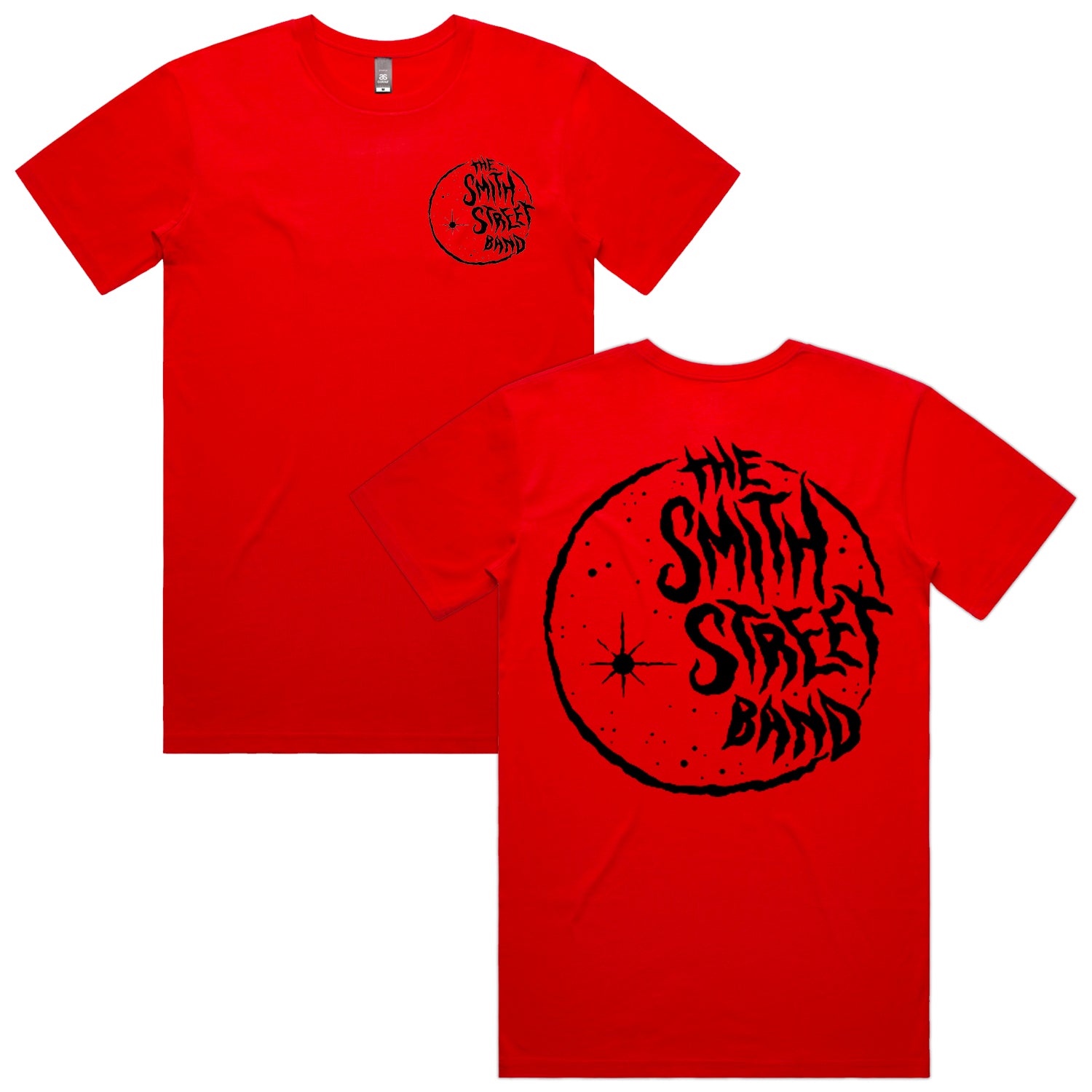 The Smith Street Band - Fire Moon Tee (Black Print)