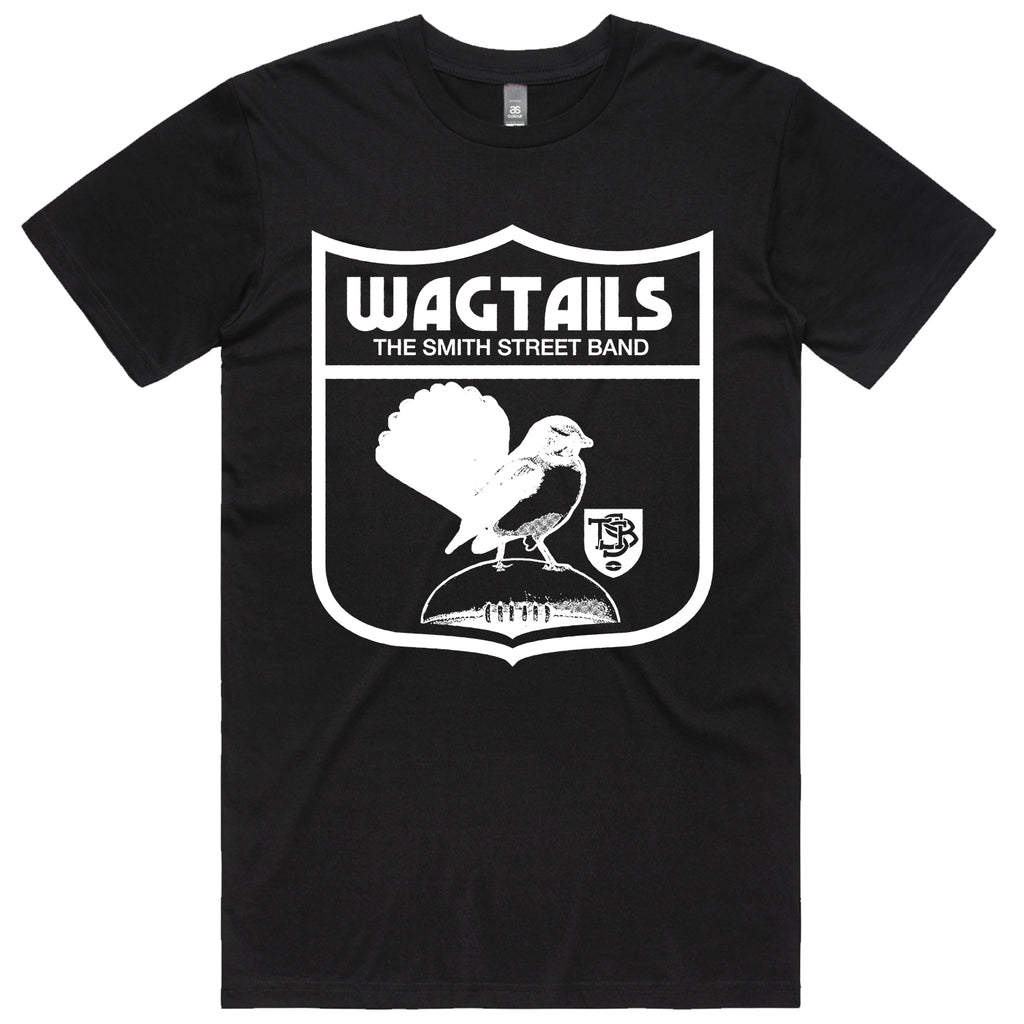 The Smith Street Band - Wagtails Tee (Black w/ White Print)