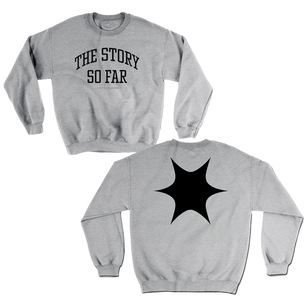 The Story So Far - I Want To Disappear Crewneck (White Marle)