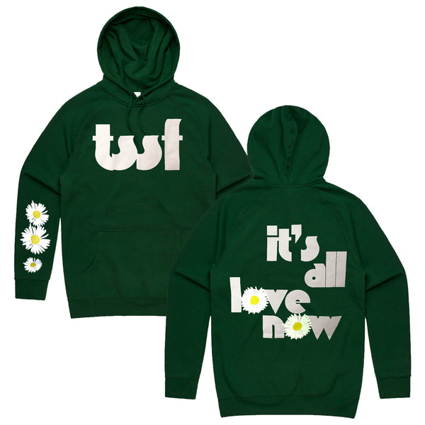 It's All Love Now Hoodie (Forest Green)