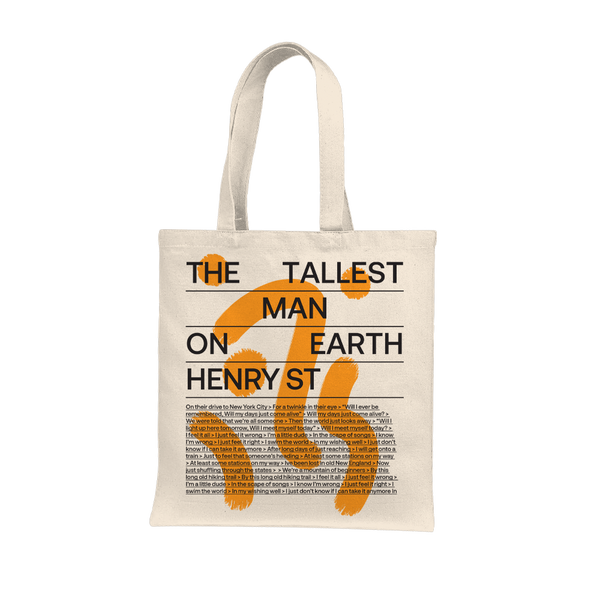 The Tallest Man on Earth - Henry St. Tote Bag (Natural)