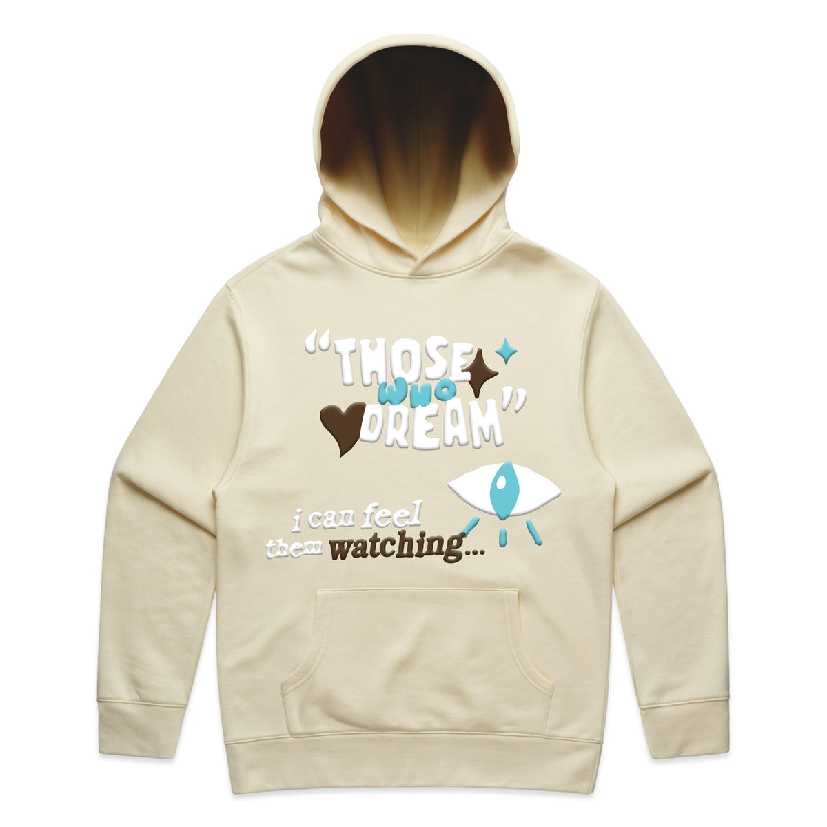 Feel Them Watching Hoodie (Butter) Artist First