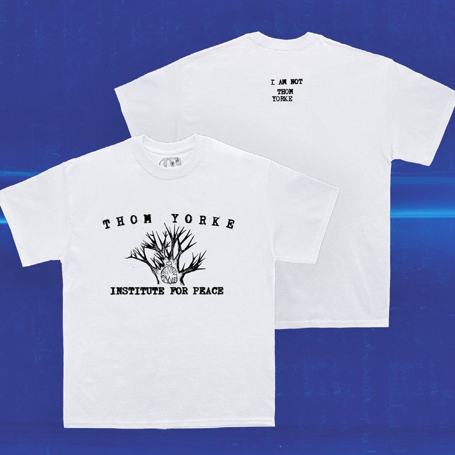 Thom Yorke - Peace Studies T-Shirt (White)