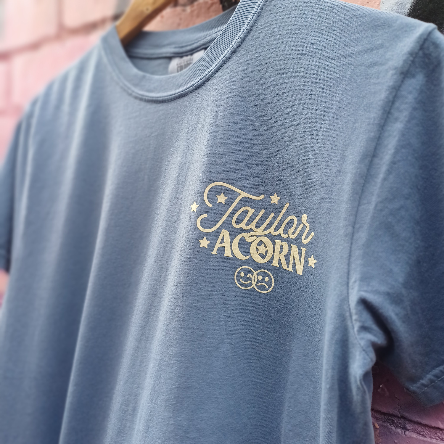 Taylor Acorn - Miracle T-Shirt (Blue Jean)